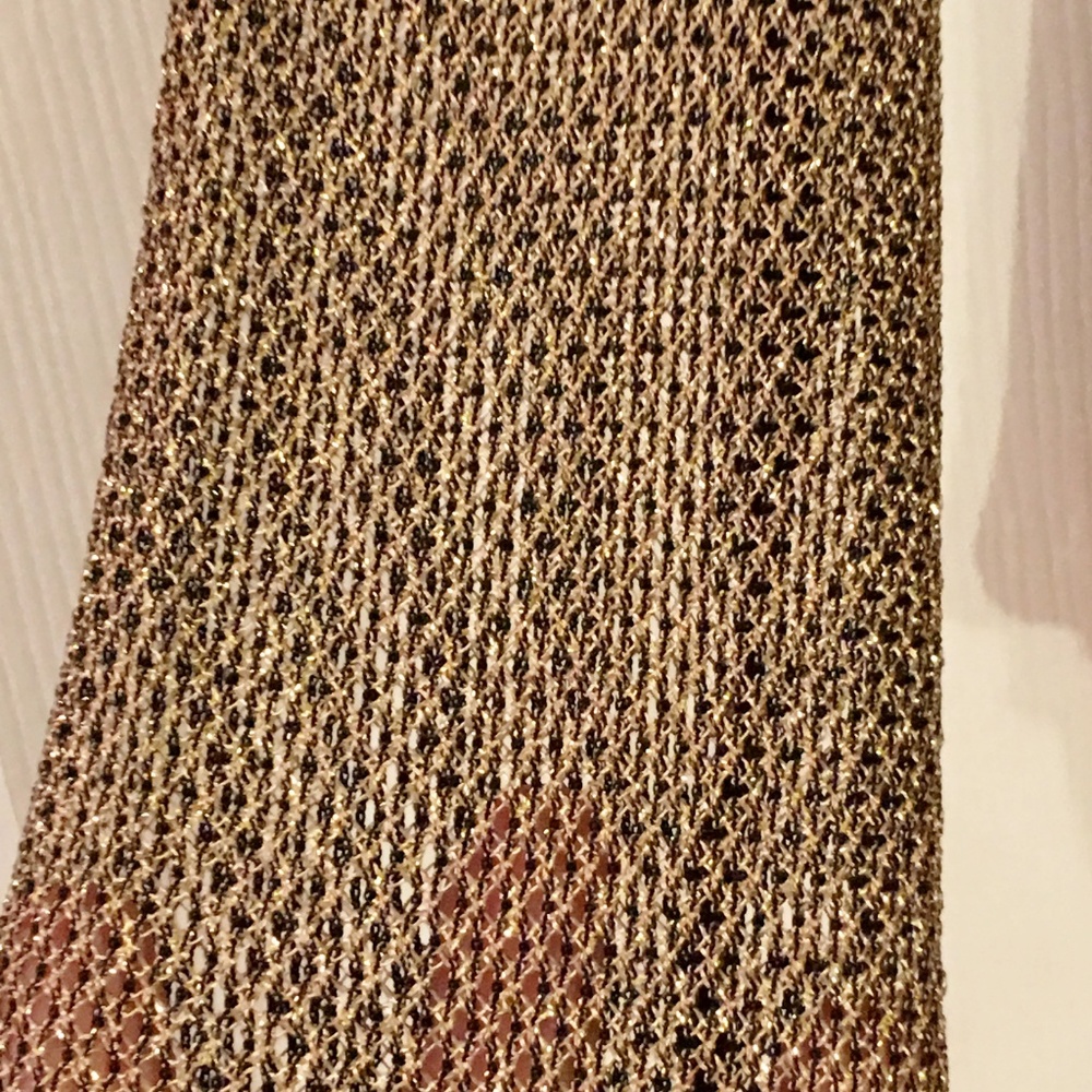 Cardigan Jacket Gold & Black Rhinestone Closure - Picture 5 of 8